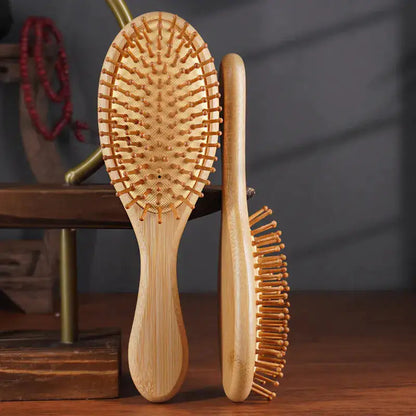 Bamboo hairbrush