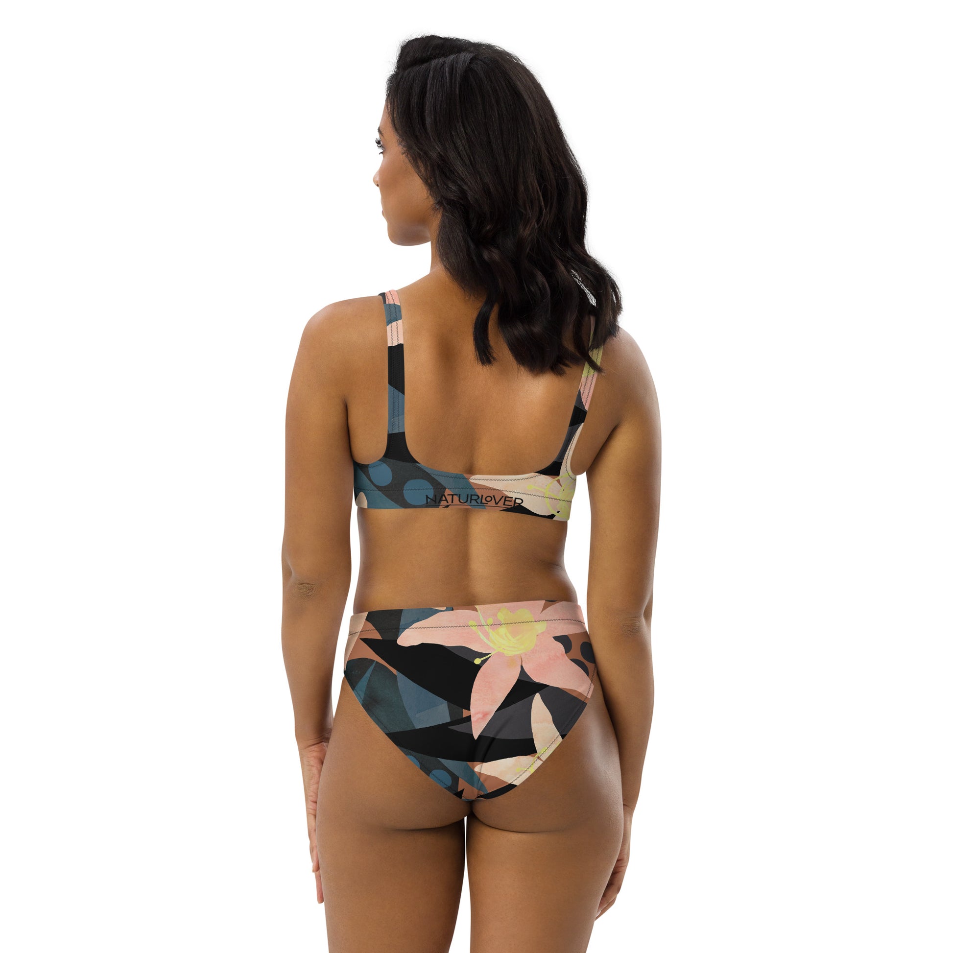Flower Power Naturlover Recycling Bademode Bikini wunderschöne Blüten sexy 