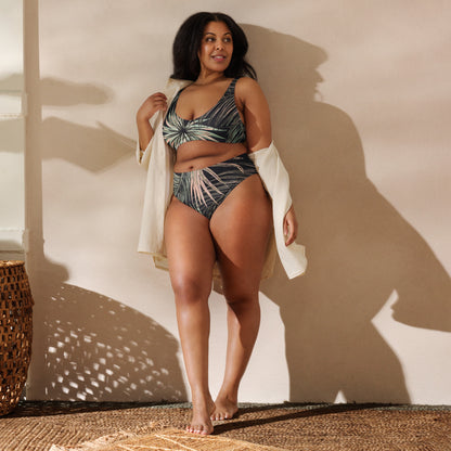 NaturLover Allover Recycling Bikini, Beauté Noire