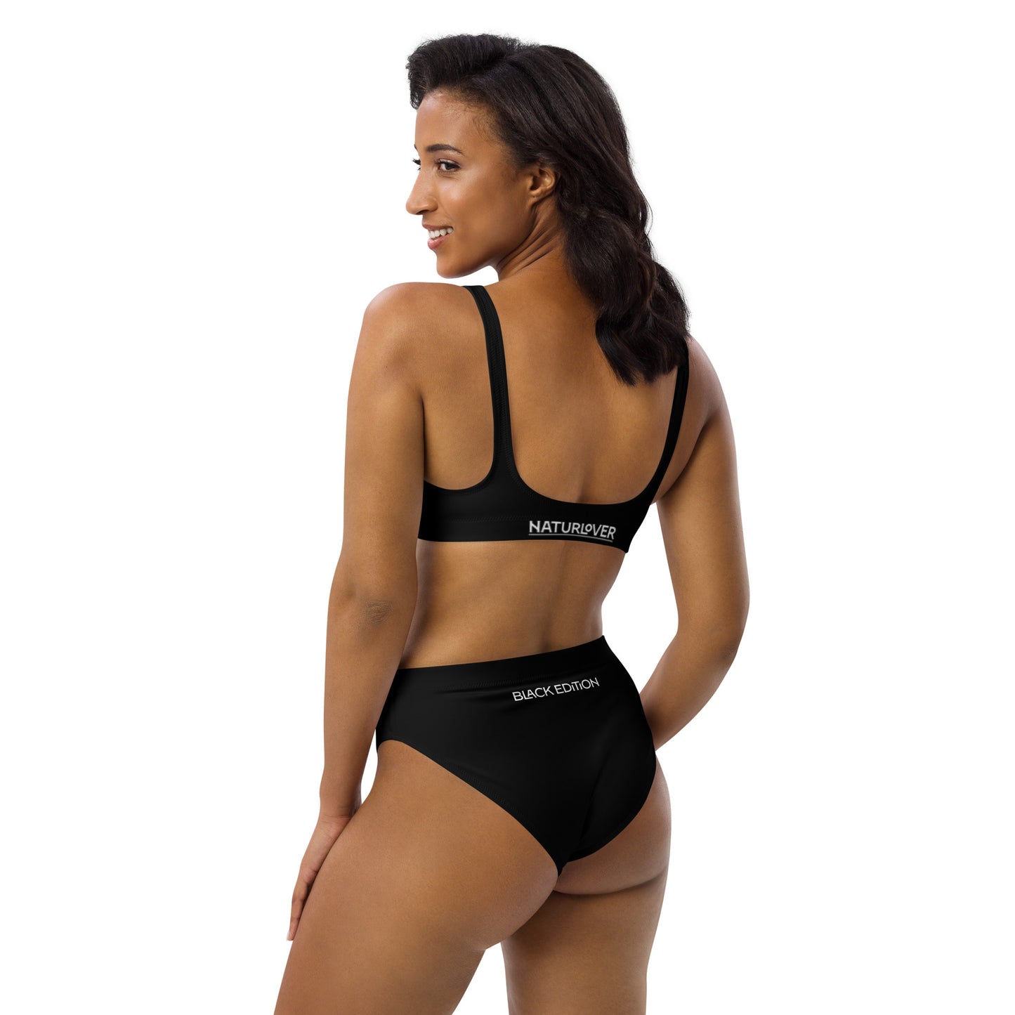 NaturLoVer Allover Recycling Bikini, Black Edition