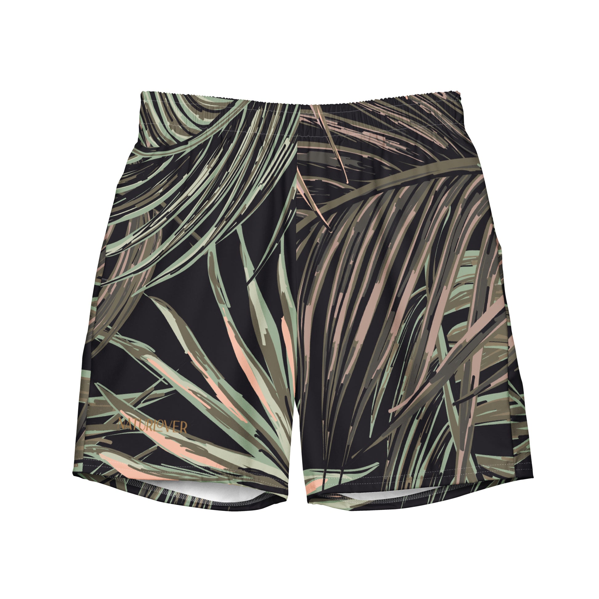 Recycling Badehose Schwimmshorts Black Beauty