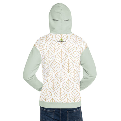 Recycling Kapuzenpullover Lieblings Hoodie mint grün