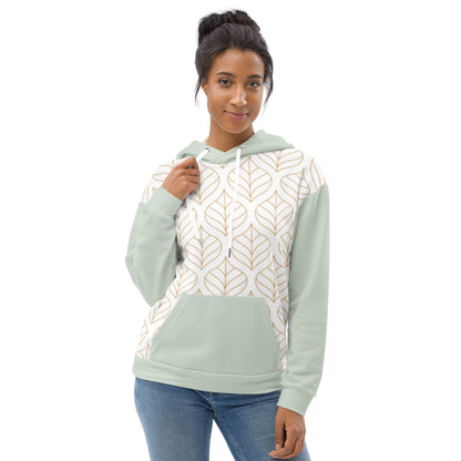 Recycling Kapuzenpullover Lieblings Hoodie mint grün