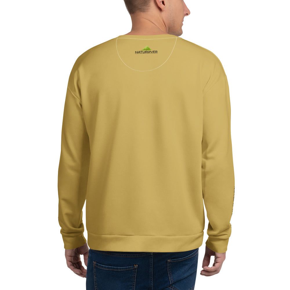 Recycling Pullover senfgelb