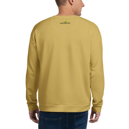 Recycling Pullover senfgelb