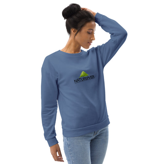 Recycling Pullover blau