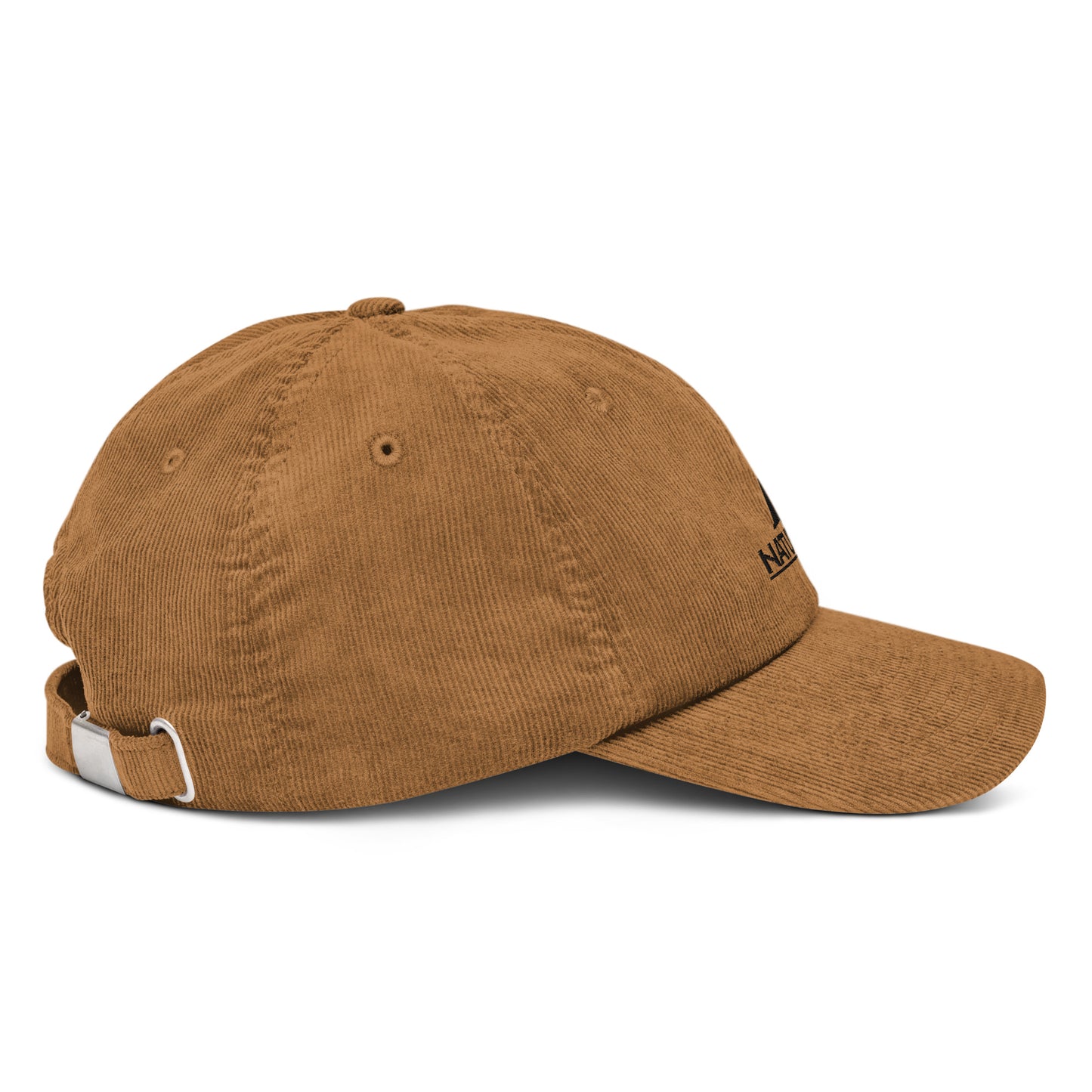 NaturLoVer baseball cap made of corduroy, camel + olive