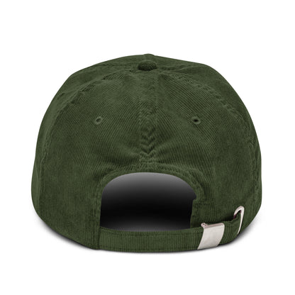 NATURKIND corduroy baseball cap, camel + olive