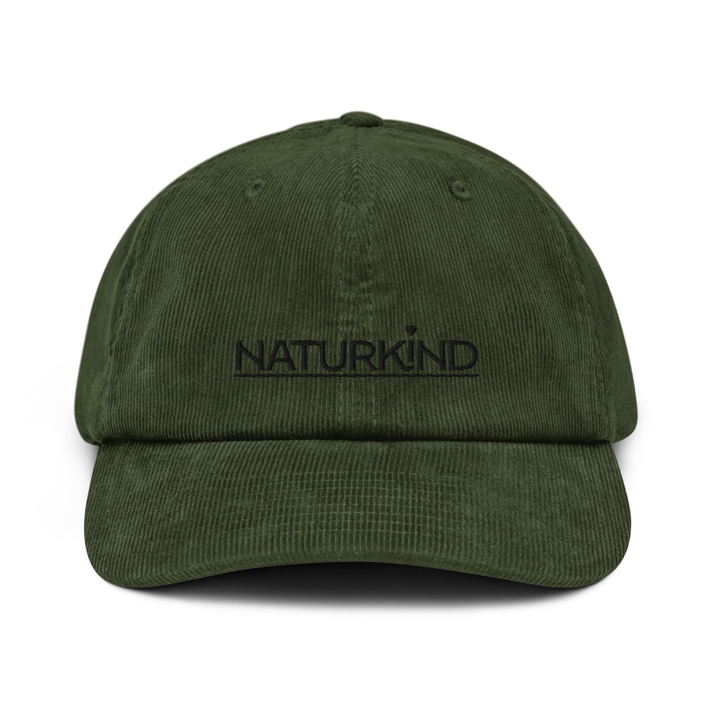 NATURKIND corduroy baseball cap, camel + olive