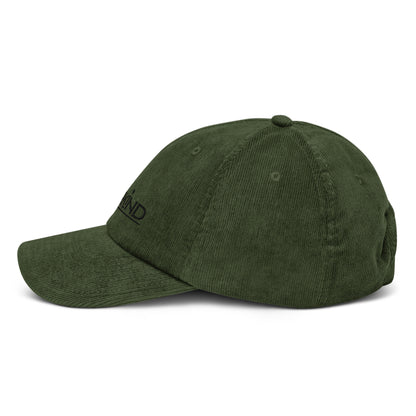 NATURKIND corduroy baseball cap, camel + olive