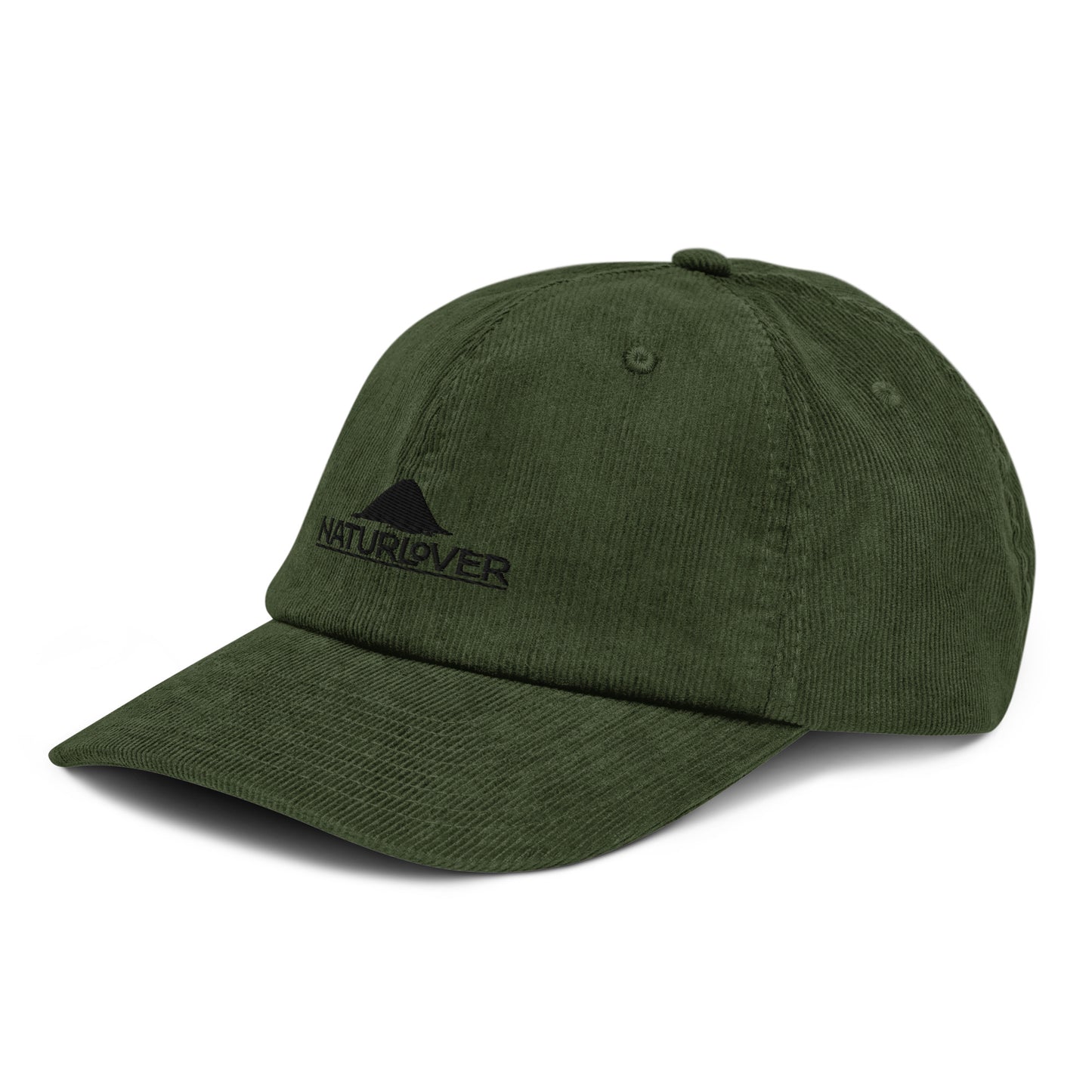 NaturLoVer baseball cap made of corduroy, camel + olive