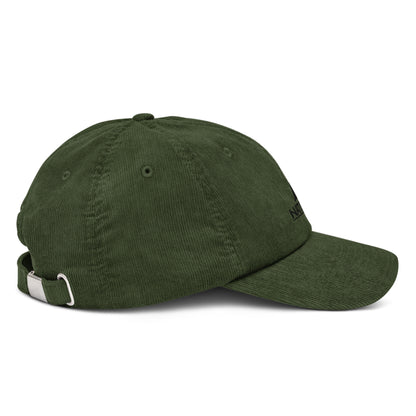 NaturLoVer baseball cap made of corduroy, camel + olive