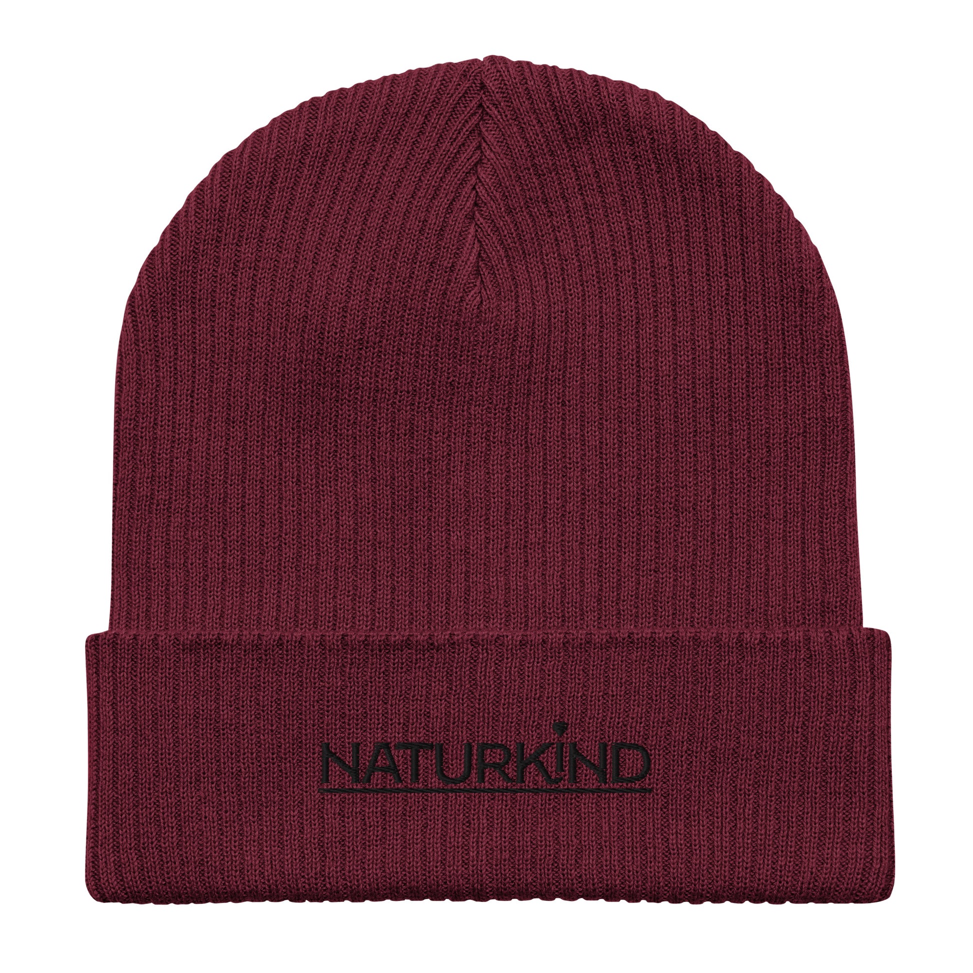 Bio Baumwoll Mütze weinrot