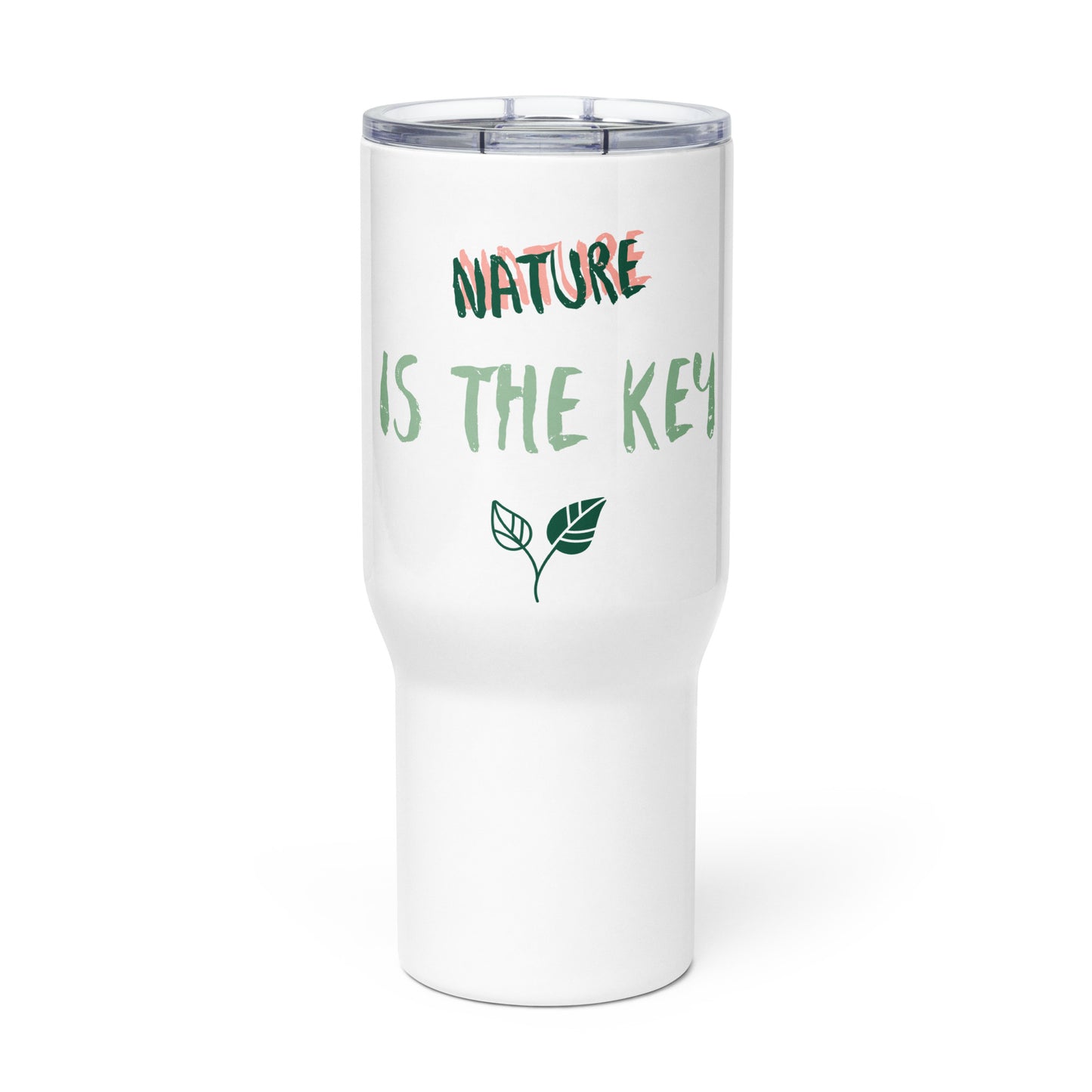 NATURE travel mug with handle