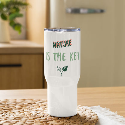 NATURE travel mug with handle