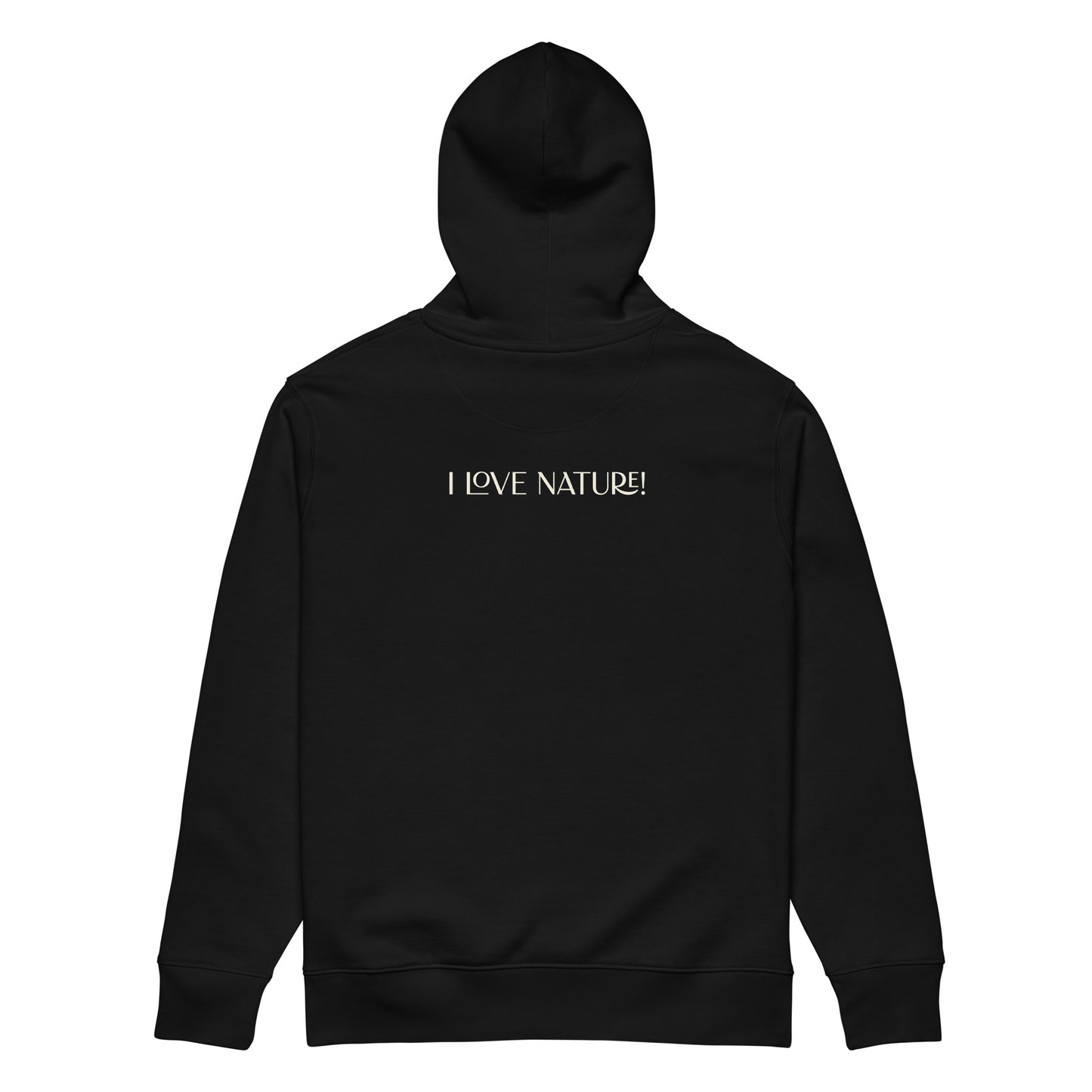 Bio Baumwoll Pulli Naturlover schwarz