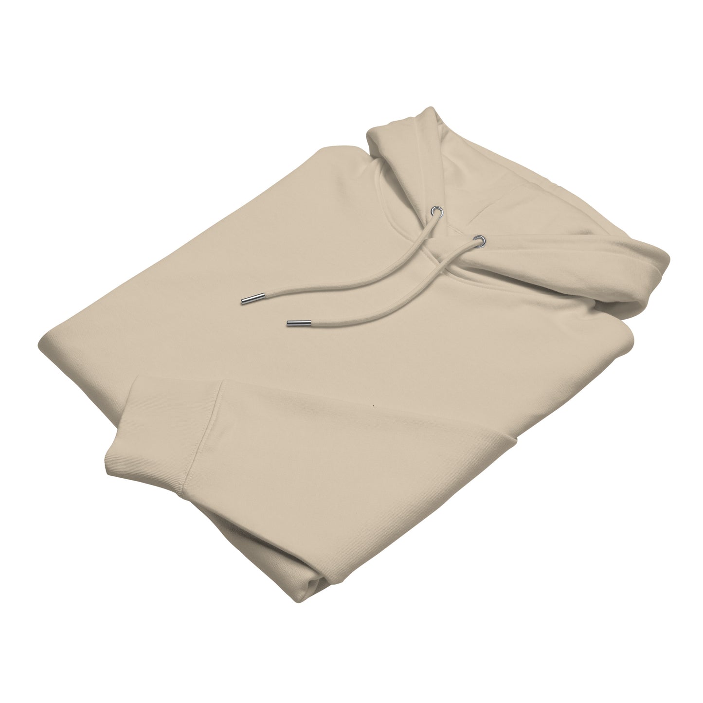 Bio Baumwoll Kapuzenpullover beige