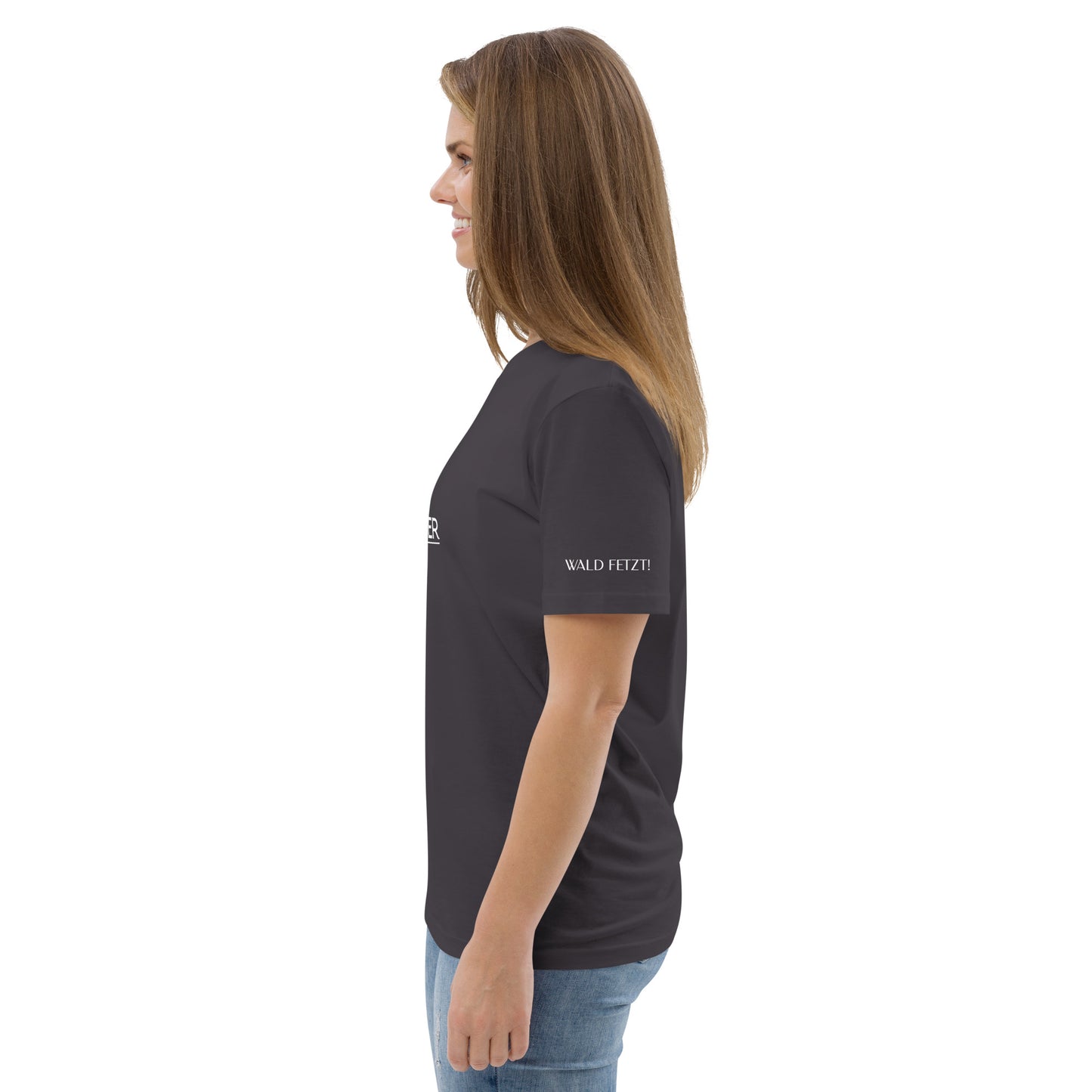 Recycling Shirt  Wald & Käfer grau