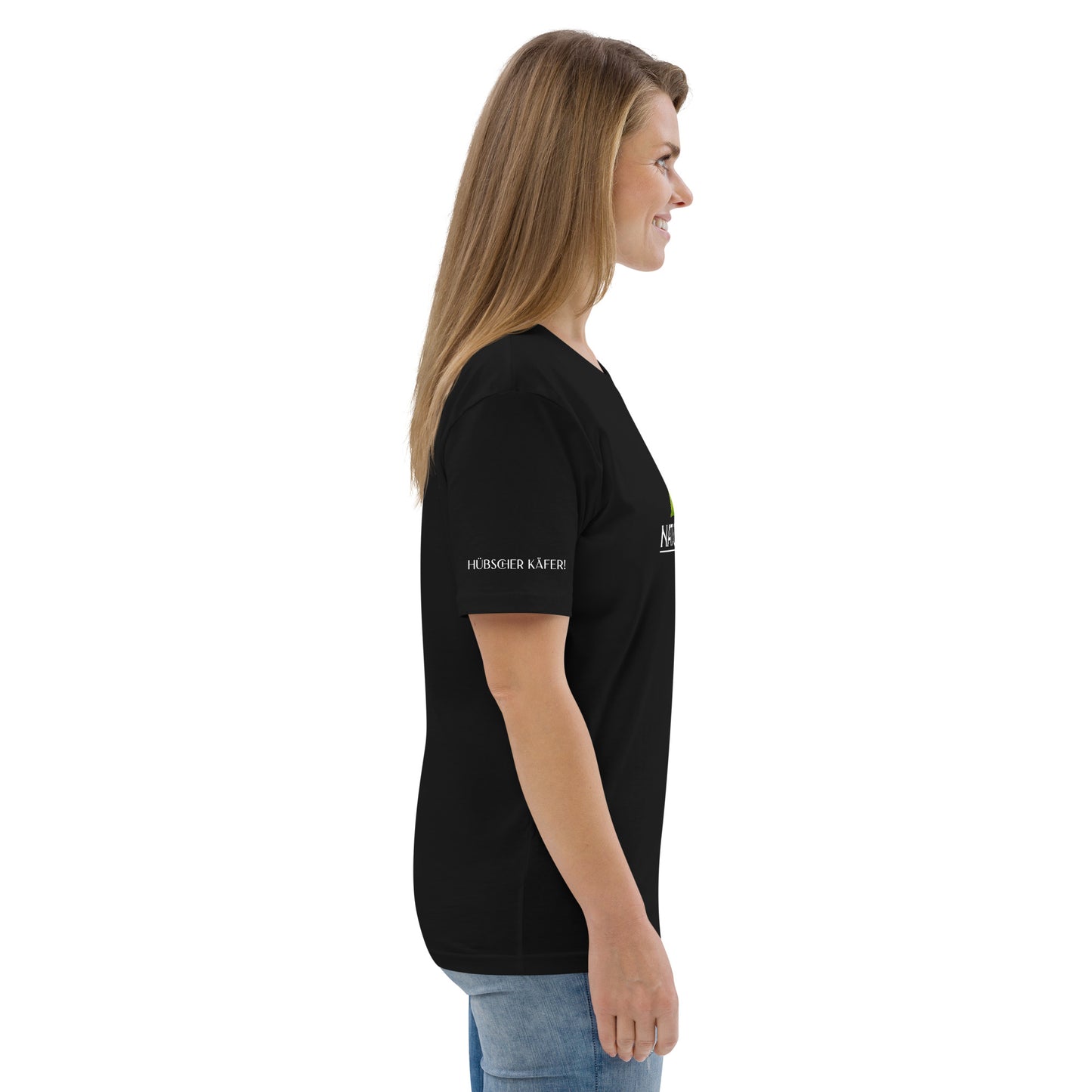 Recycling Shirt  Wald & Käfer schwarz