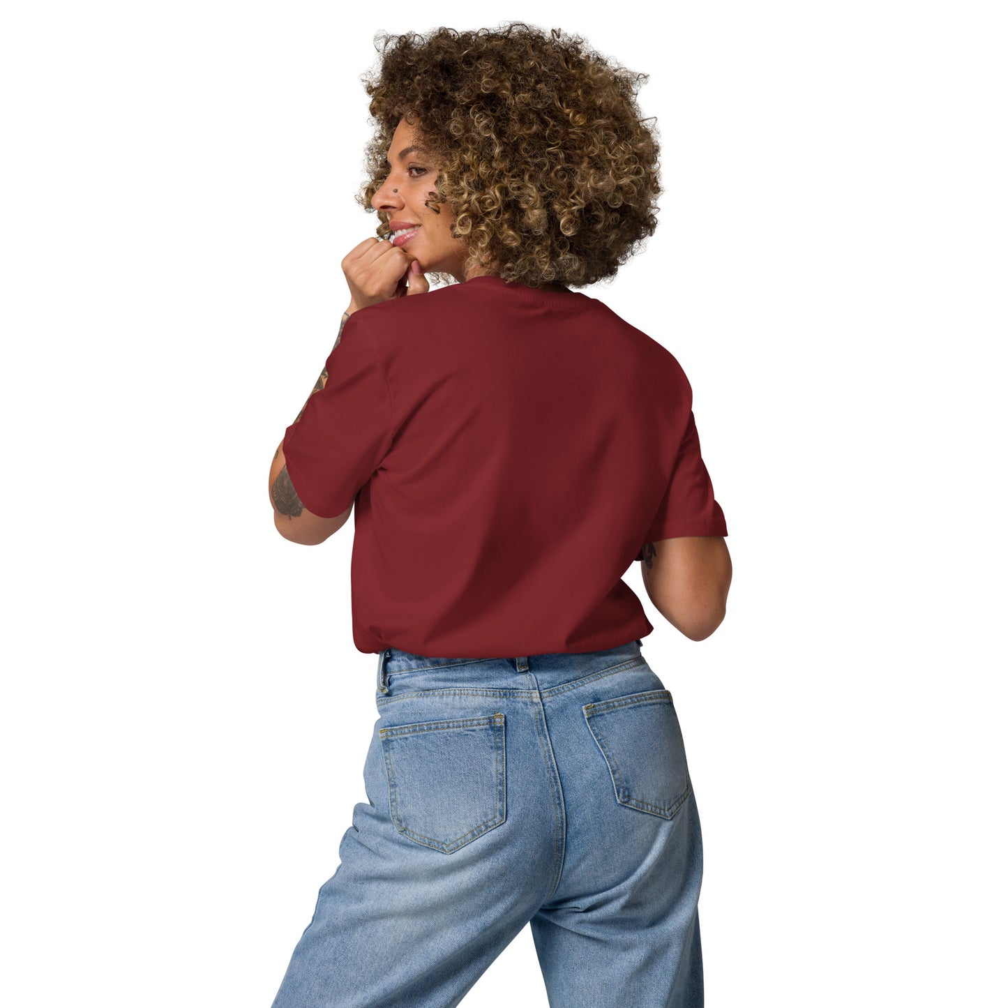 Bio Baumwolle Naturkind Shirt weinrot