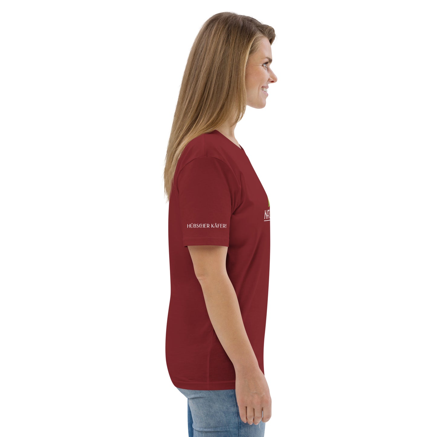 Recycling Shirt  Wald & Käfer weinrot
