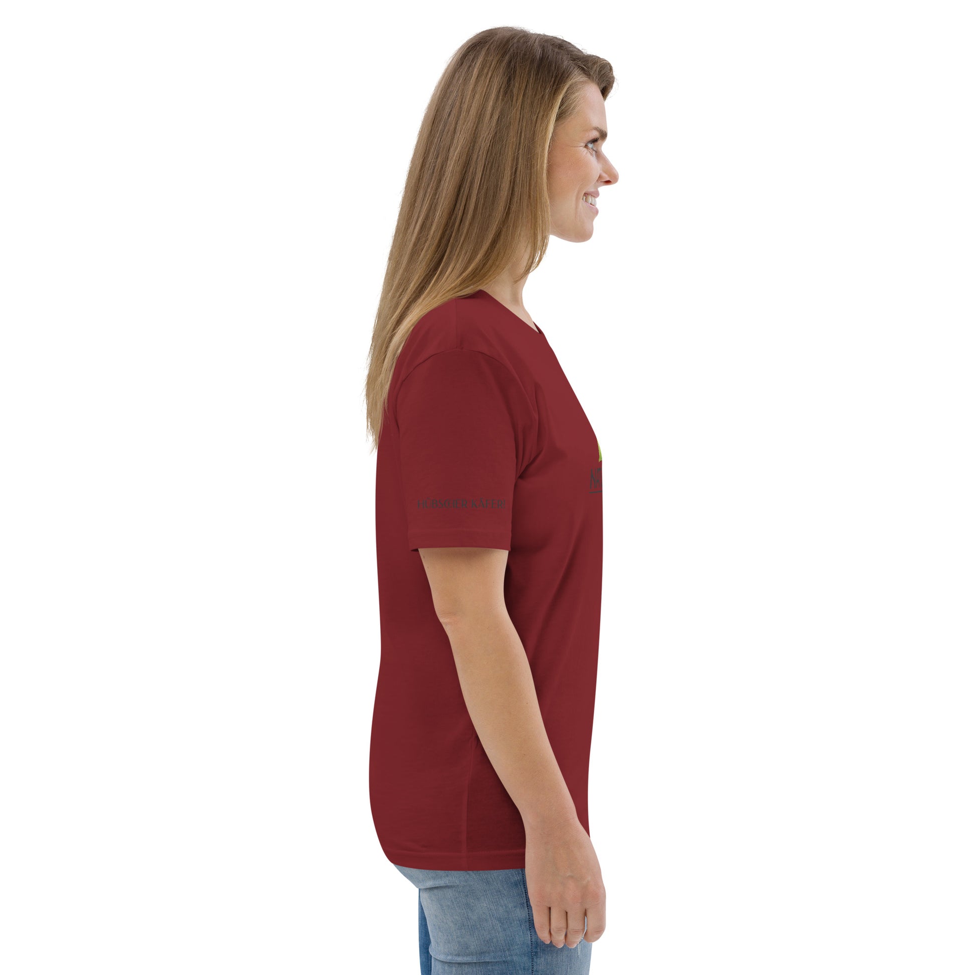 Recycling Shirt  Wald & Käfer weinrot