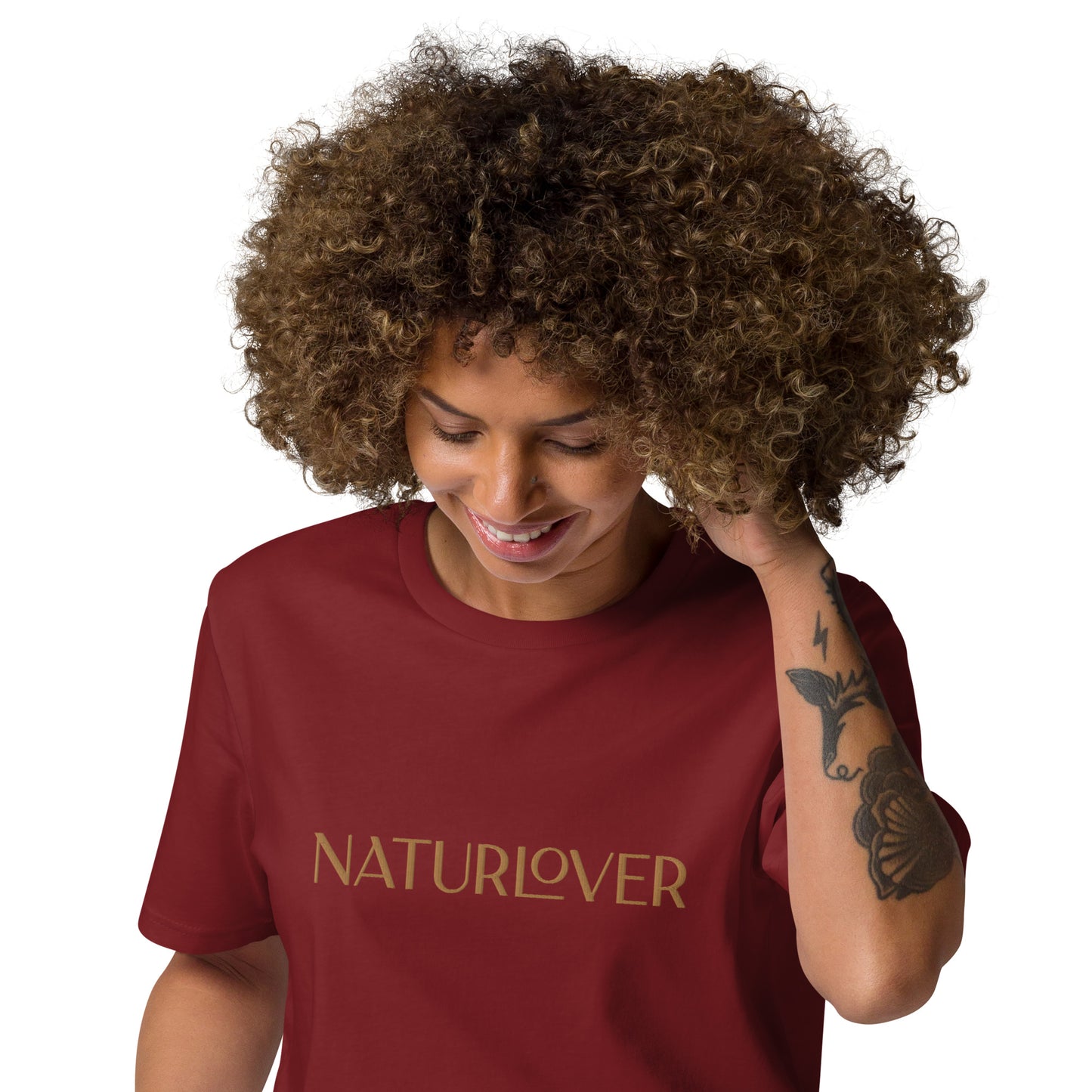 NaturLoVer Bio-Baumwoll T-Shirt GOLD Edition mit edlem Stick