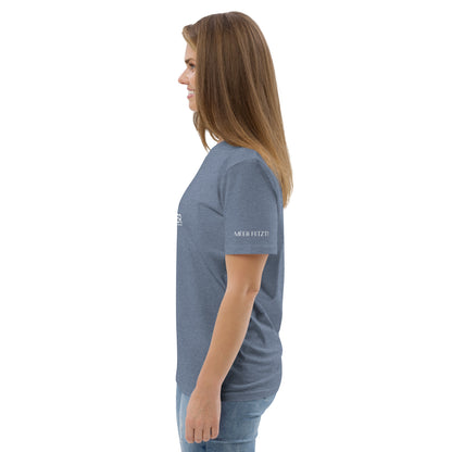 Bio Shirt Berge Meer blau
