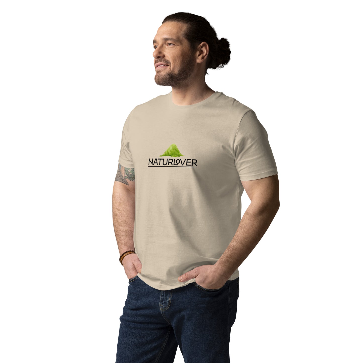 Bio Baumwoll Shirt beige