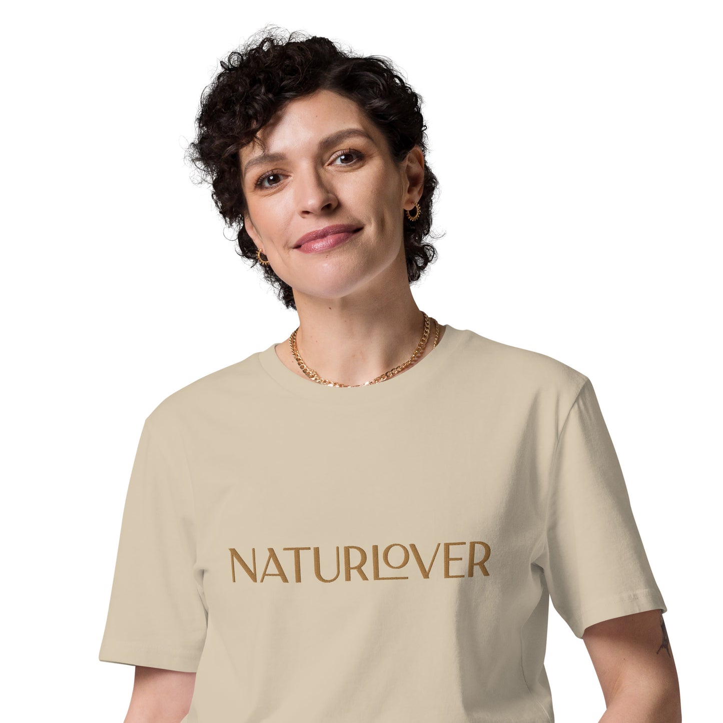 NaturLoVer Bio-Baumwoll T-Shirt GOLD Edition mit edlem Stick