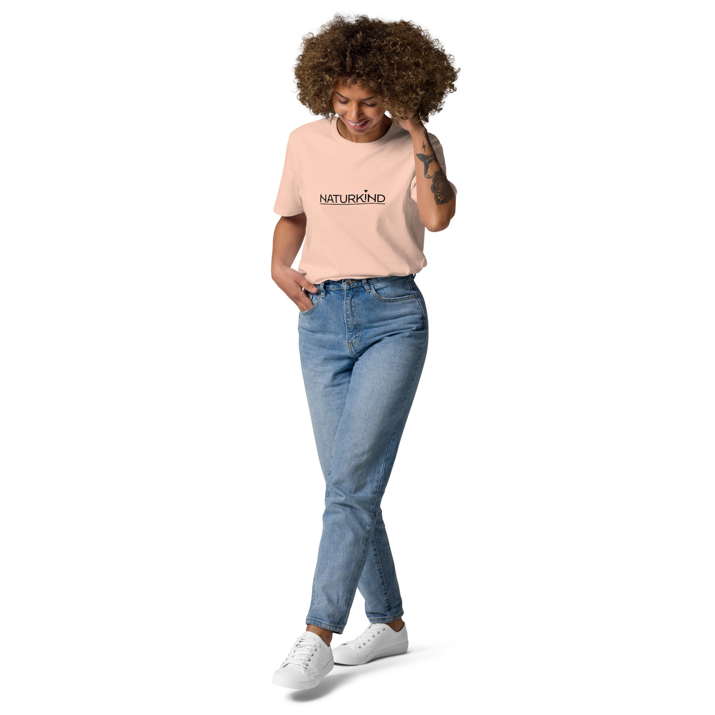 Bio Baumwolle Naturkind Shirt pfirsich