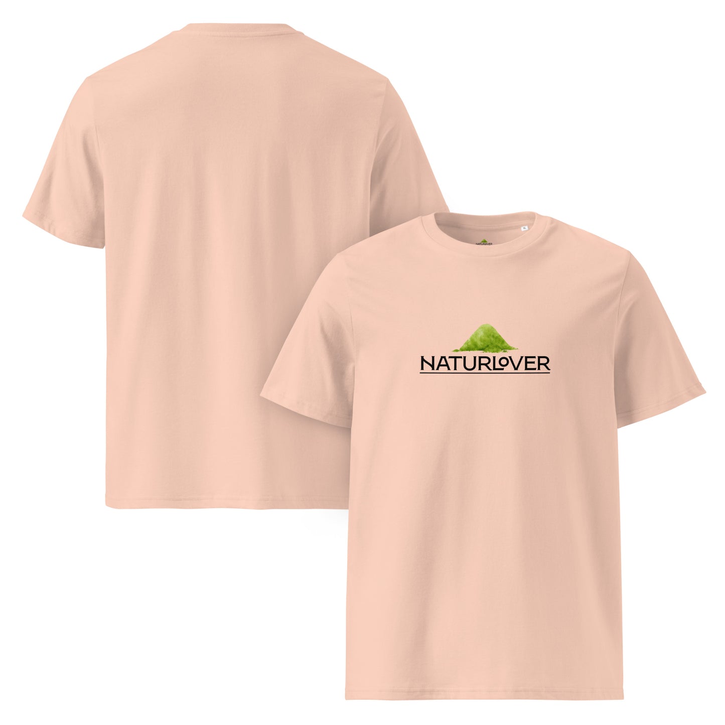 Bio Baumwoll Shirt pfirsich