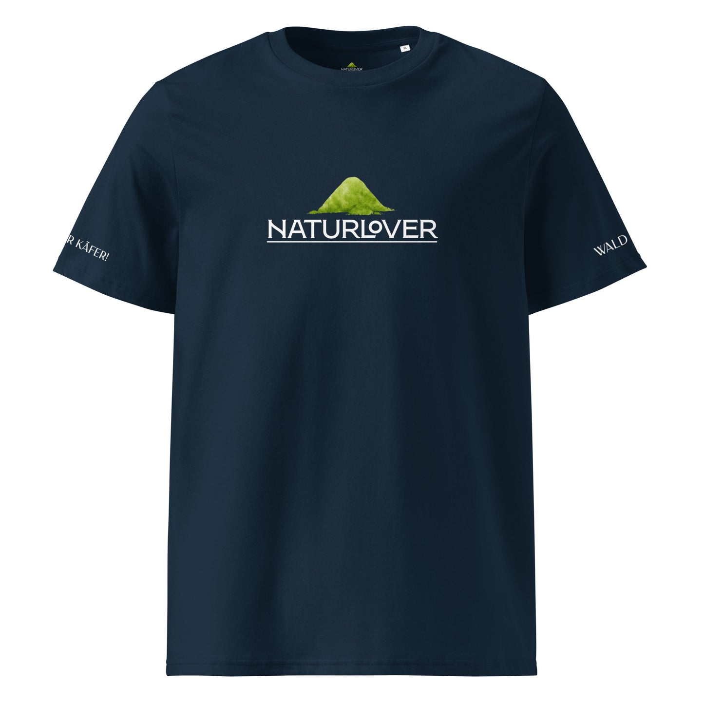 Recycling Shirt  Wald & Käfer dunkelblau