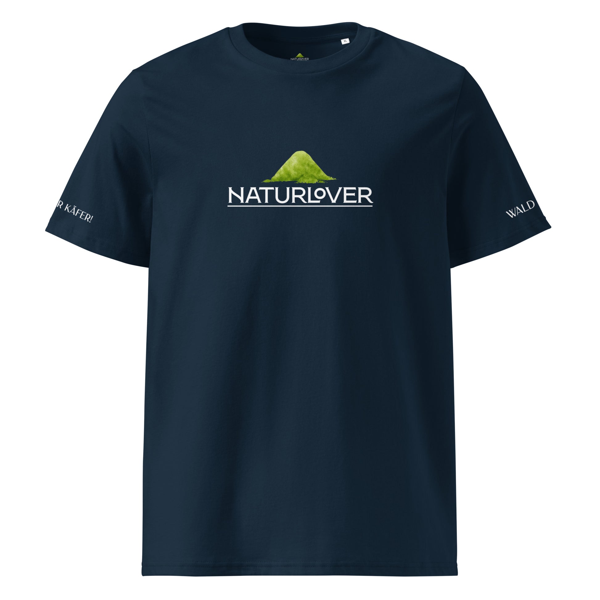 Recycling Shirt  Wald & Käfer dunkelblau