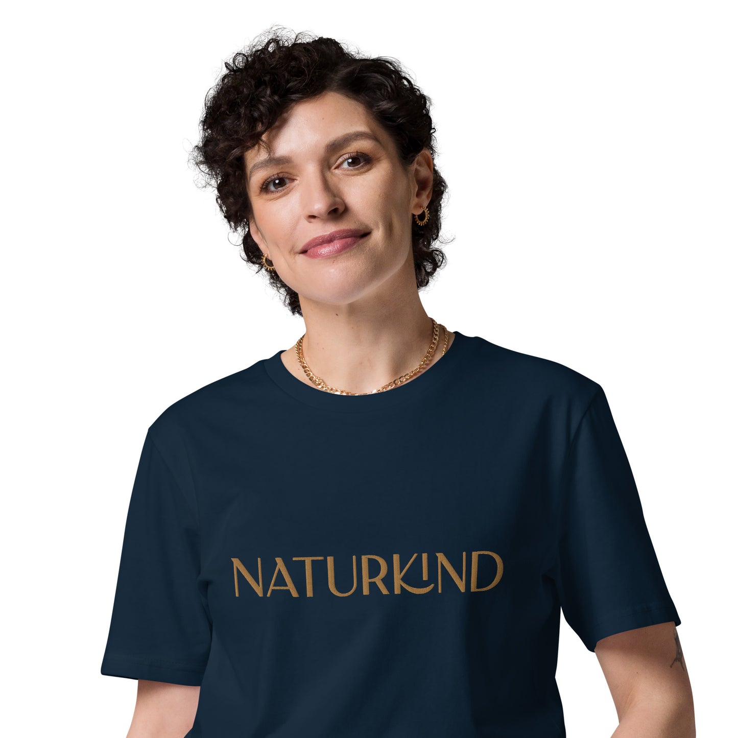 Naturkind Bio-Baumwoll T-Shirt GOLD Edition mit edlem Stick