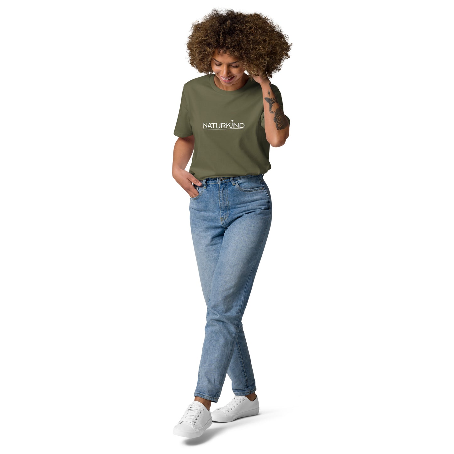 Bio Baumwoll Naturkind Shirt grün olive
