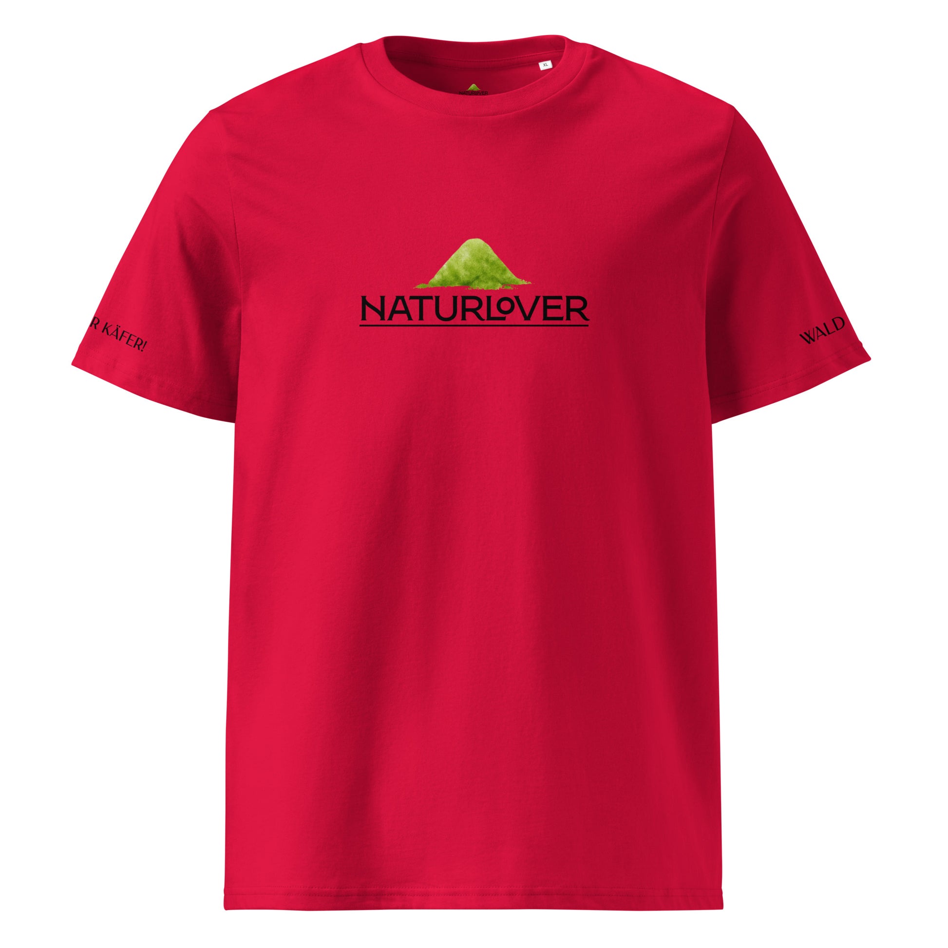 Recycling Shirt  Wald & Käfer rot