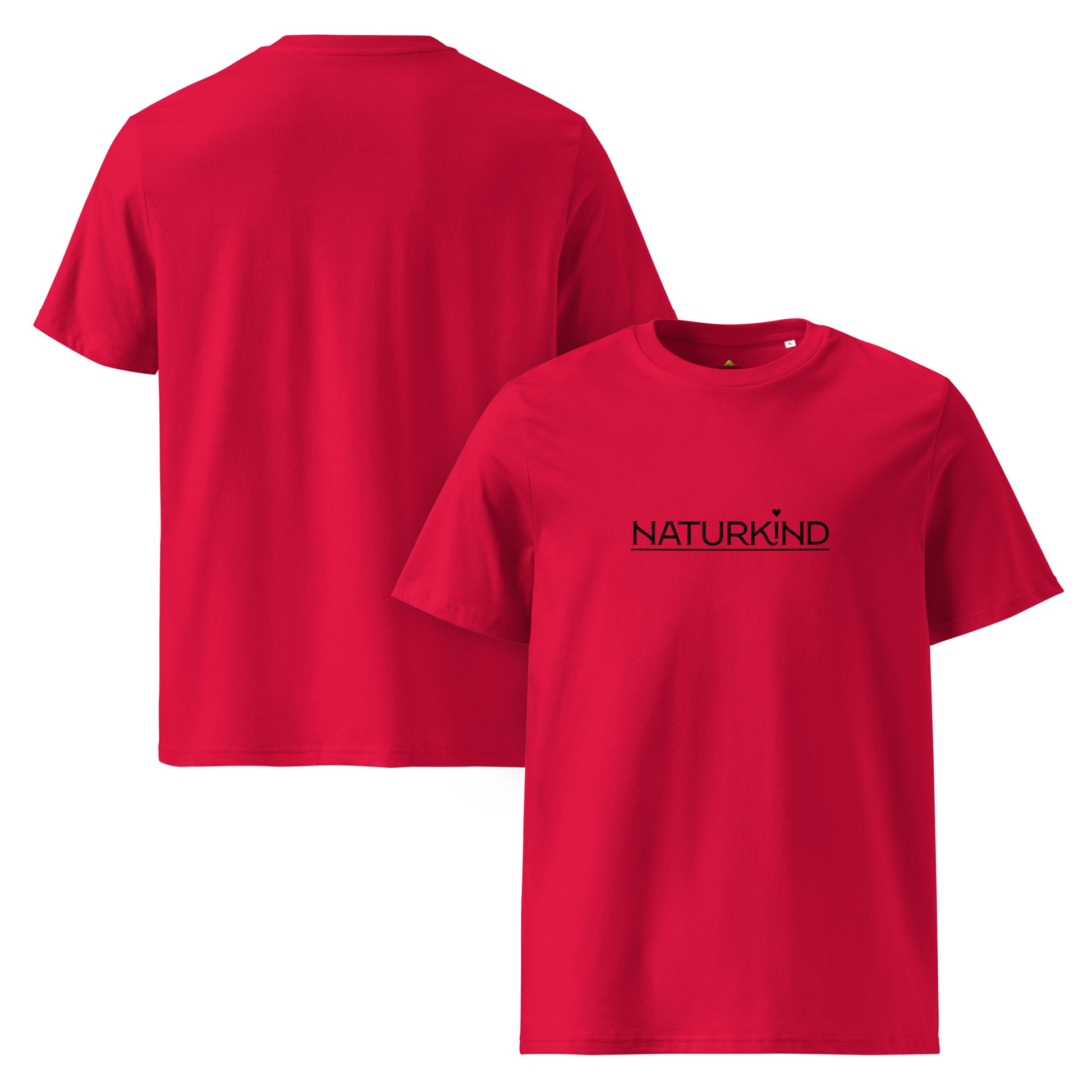 Bio Baumwolle Naturkind Shirt rot