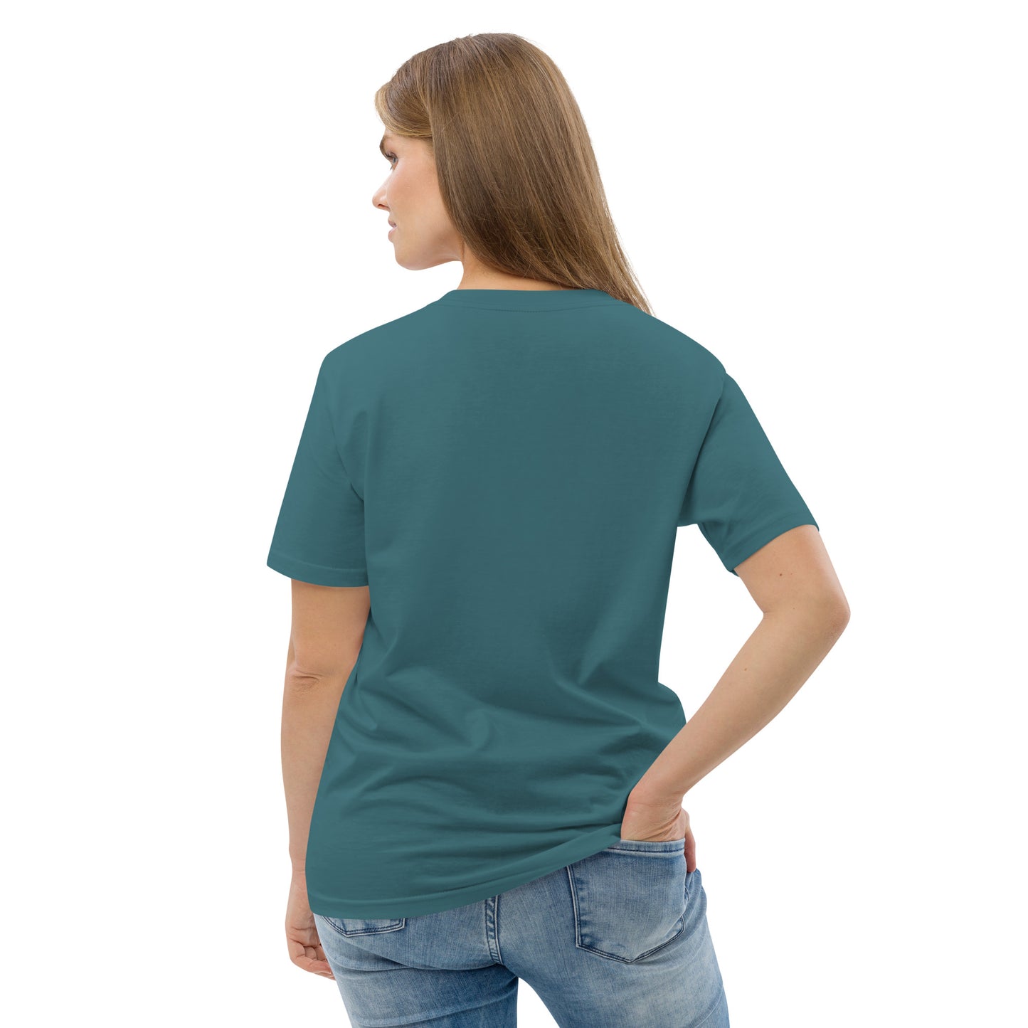 Bio Baumwolle Shirt Naturlover petrol