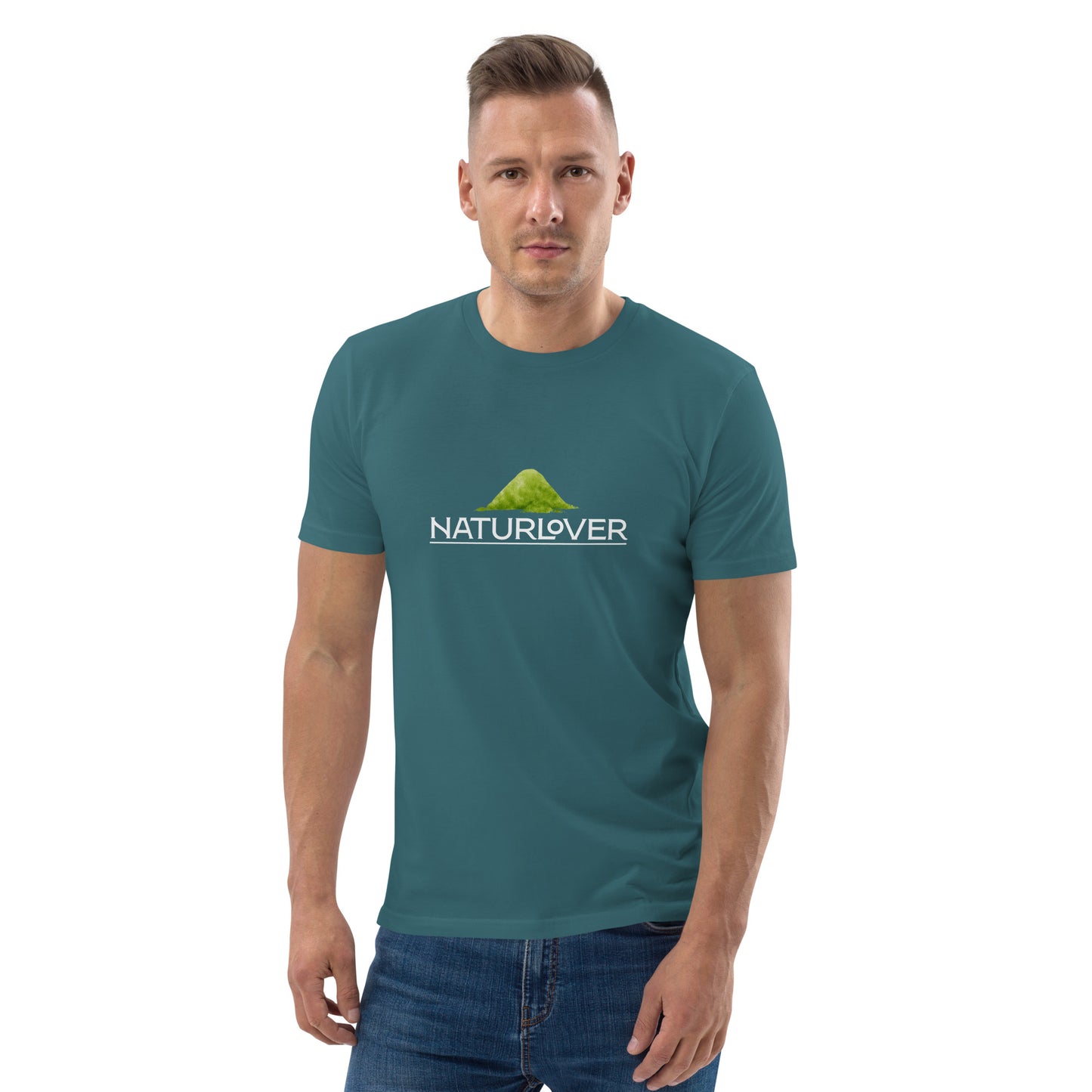 Bio Baumwoll Shirt petrol