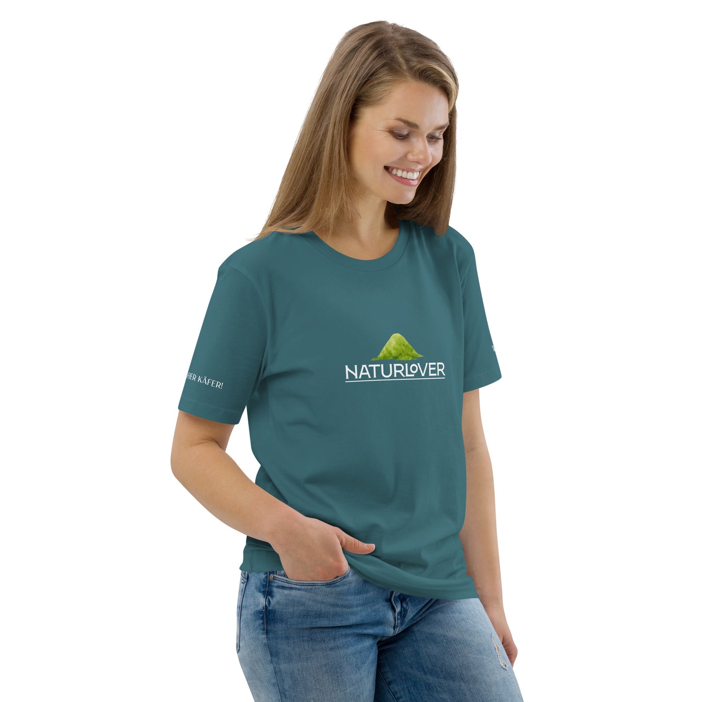 Recycling Shirt  Wald & Käfer petrol