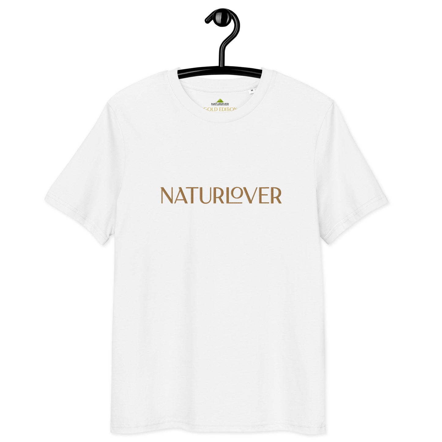 NaturLoVer Bio-Baumwoll T-Shirt GOLD Edition mit edlem Stick