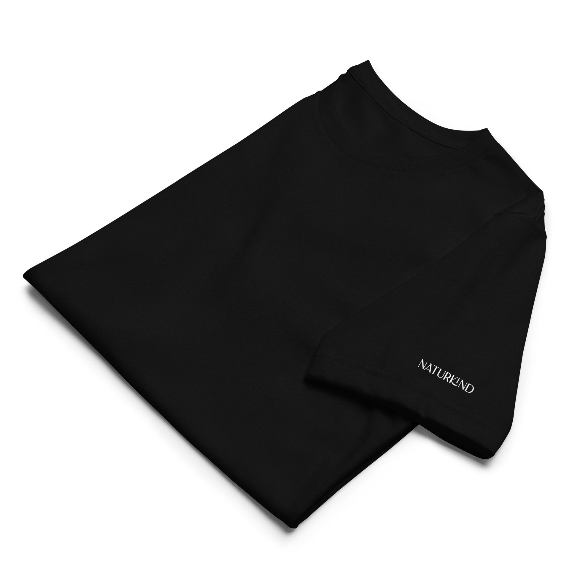 Recycling Shirt Naturkind schwarz