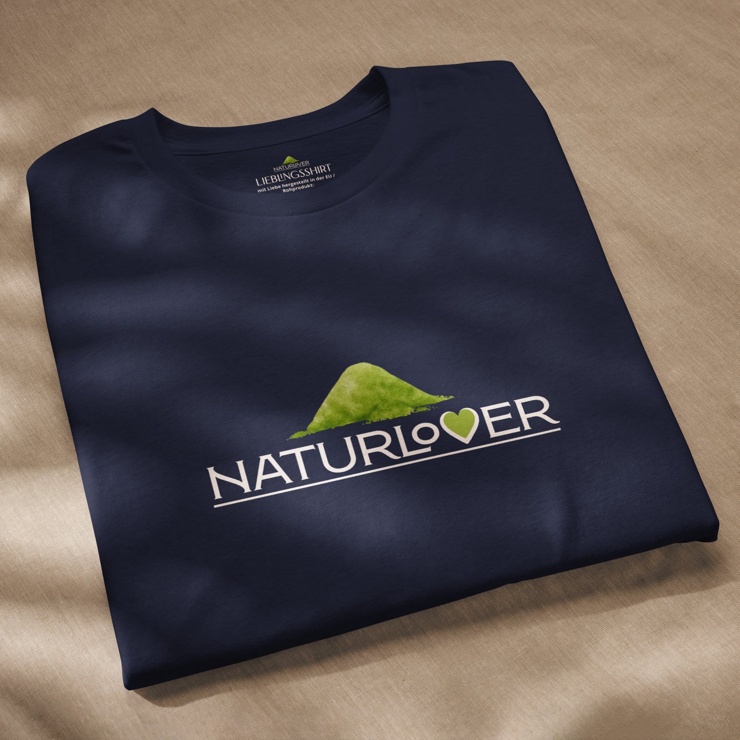 Recycling Shirt special blau