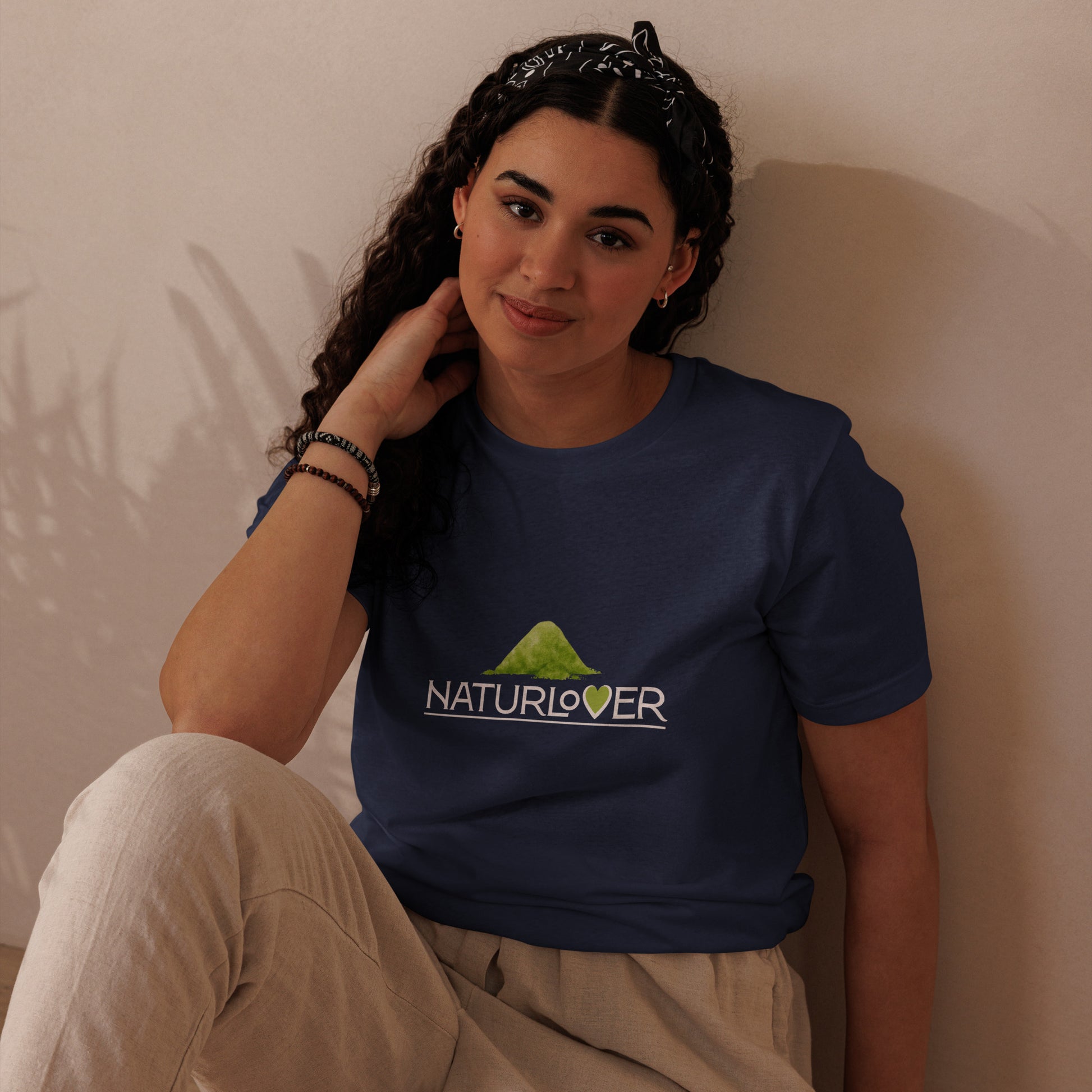 Recycling Shirt special blau