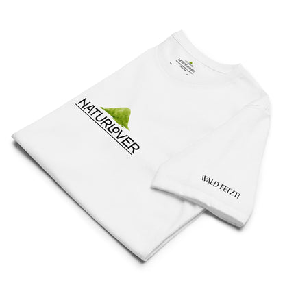 Recycling Shirt Wald Käfer weiß
