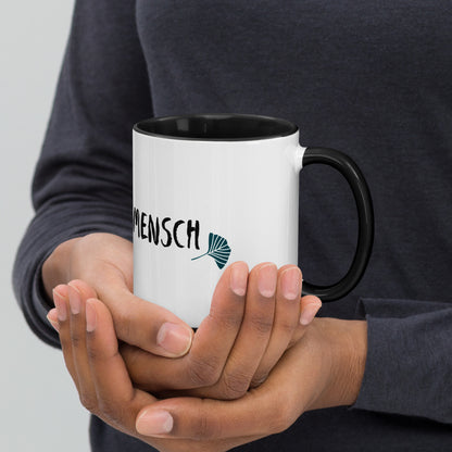 Lieblingsmensch Keramik Tasse mit farbiger Innenseite