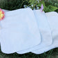 Bamboo cotton washcloth for face and body