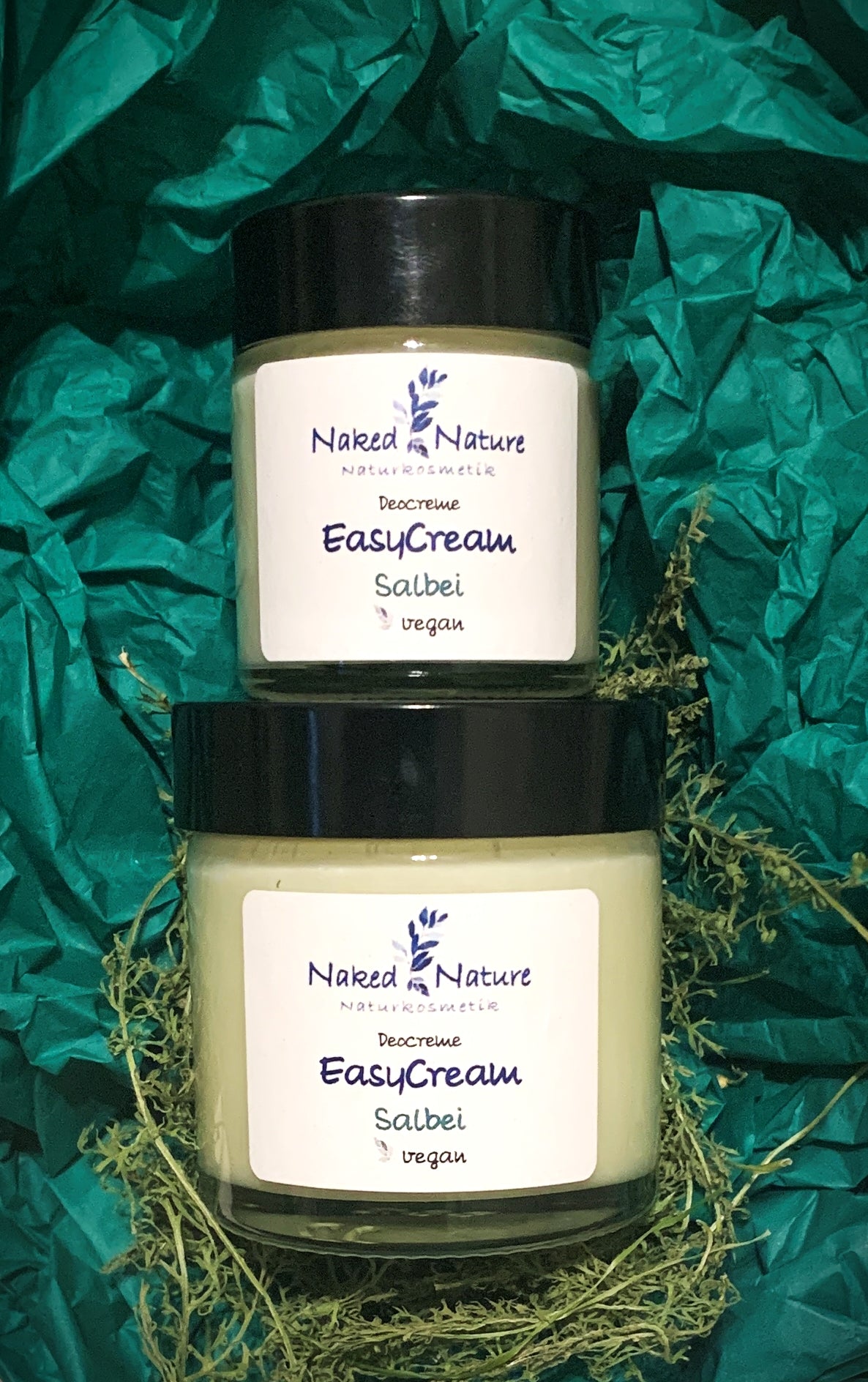 EasyCream deodorant cream + cosmetic spatula in a set