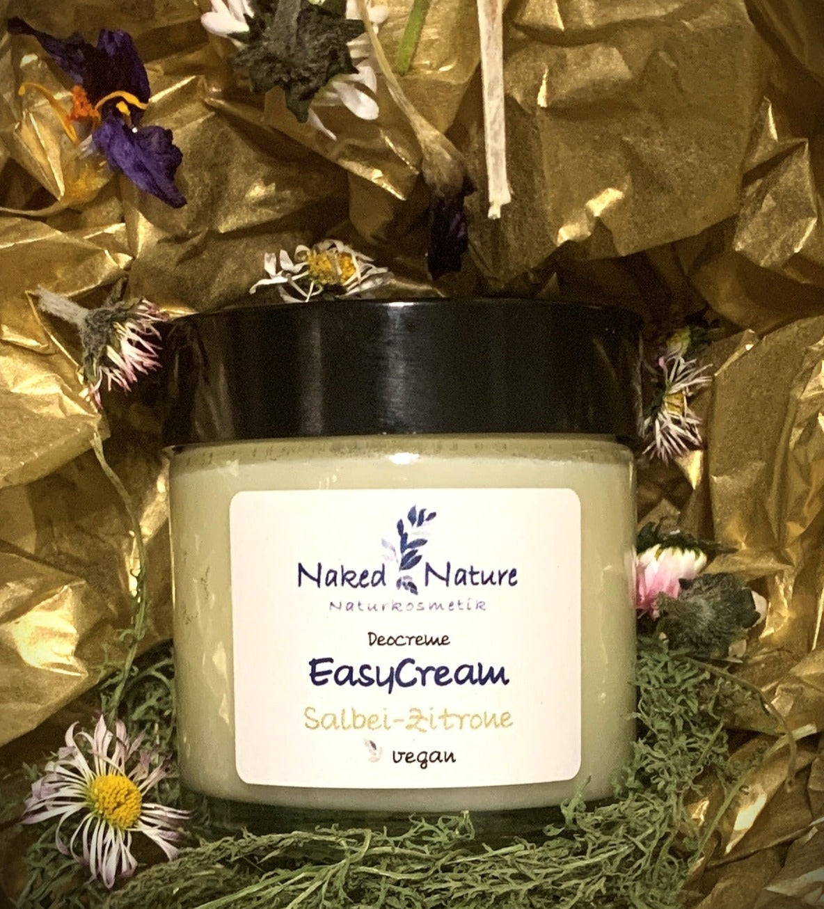 EasyCream 30ml, deodorant cream in 5 different fragrances, vegan